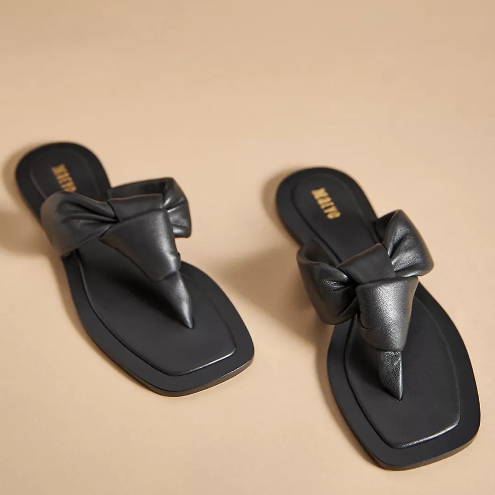 NWT Maeve/Anthro Black Sandals